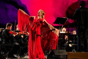 AINHOA ARTETA, EN LA TROVADA DE HABANERAS DE MAYORGA: «ESTOY MUY ILUSIONADA POR PARTICIPAR EN ESTE EVENTO CON TANTO INTERÉS MUSICAL Y POPULAR»